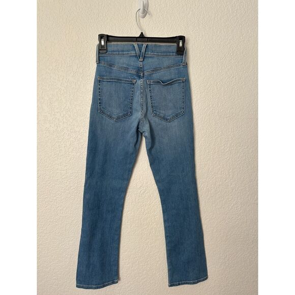 VERONICA BEARD Carly Kick Flare Jeans High Rise Button Fly Astra Wash Women's 24 - Picture 6 of 11